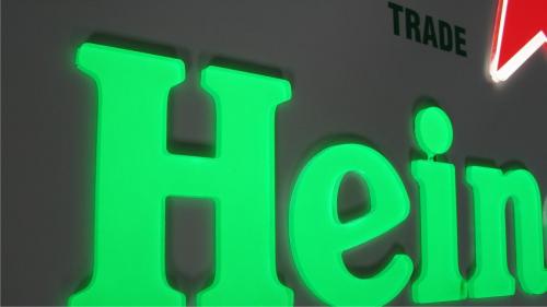 Heineken litere plexiglass